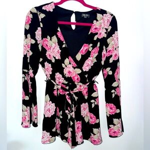 Lily Rose Shorts Romper